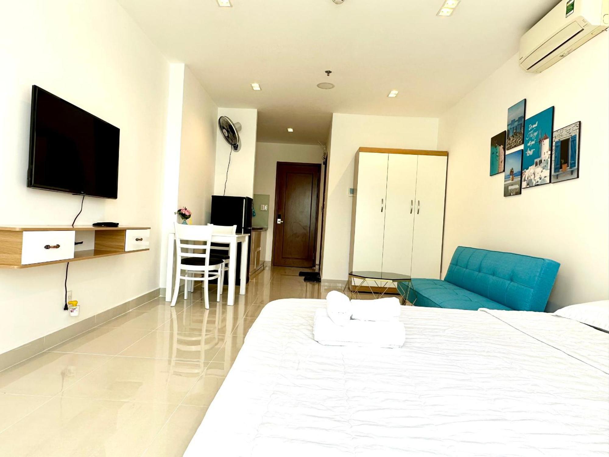 Teddy Apartment At Sky Center Luxury 胡志明市 外观 照片