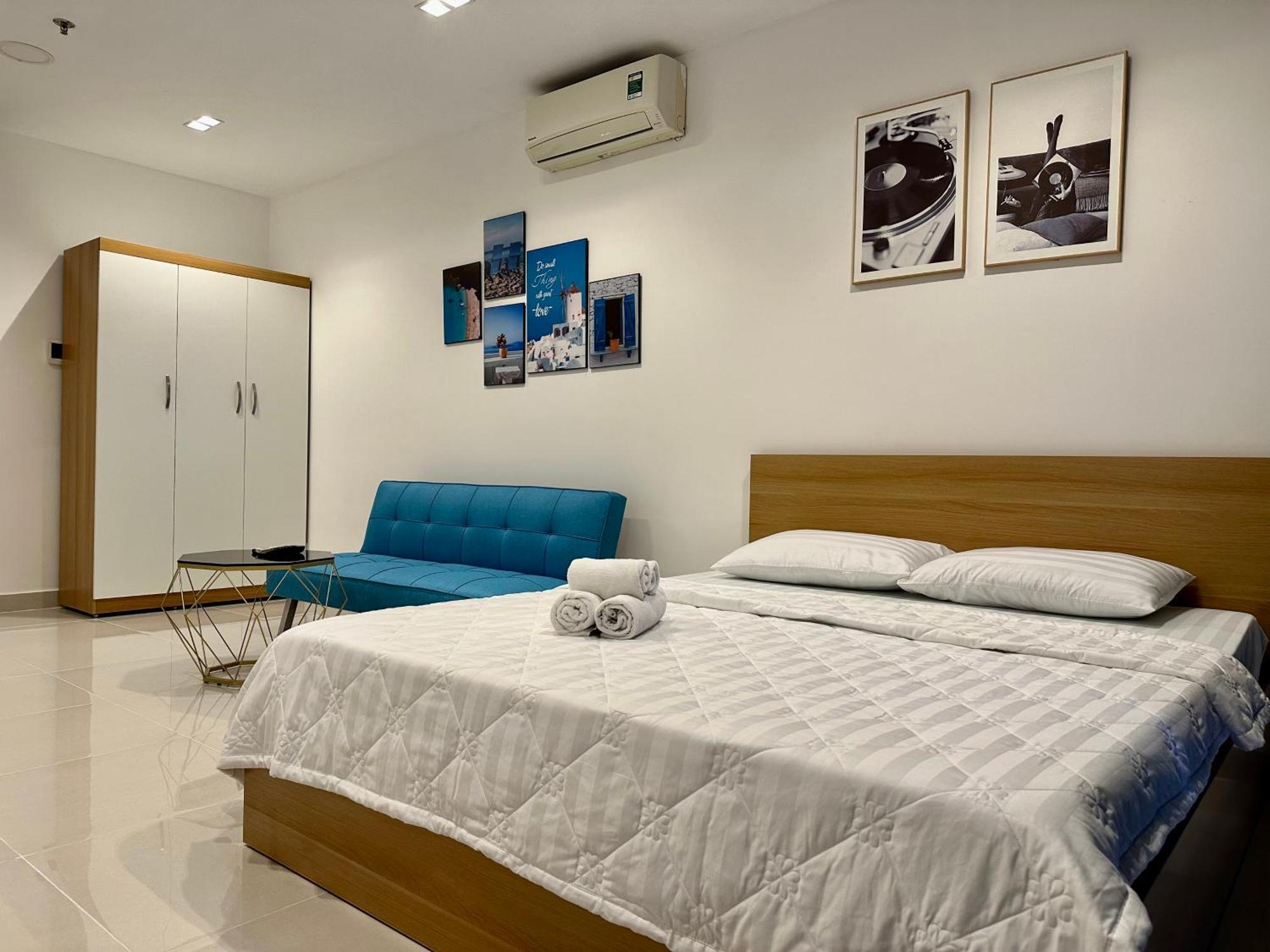 Teddy Apartment At Sky Center Luxury 胡志明市 外观 照片